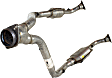 18098 Front Catalytic Converter, Federal EPA Standard, 46-State Legal (Cannot ship to CA, CO, NY or ME), Standard Series, Direct Fit