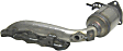 18207 Front, Passenger Side Catalytic Converter, Federal EPA Standard, 46-State Legal (Cannot ship to CA, CO, NY or ME), Standard Series, Direct Fit