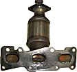 18251 Front, Driver Side Catalytic Converter, Federal EPA Standard, 46-State Legal (Cannot ship to CA, CO, NY or ME), Standard Series, Direct Fit