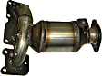 18252 Front, Passenger Side Catalytic Converter, Federal EPA Standard, 46-State Legal (Cannot ship to CA, CO, NY or ME), Standard Series, Direct Fit