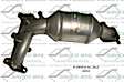 18254 Front, Passenger Side Catalytic Converter, 2.7L, 6Cyl, Federal EPA Standard, 46-State Legal (Cannot ship to CA, CO, NY or ME), Exact Fit Series, Direct Fit