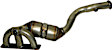 18256 Front Catalytic Converter, Federal EPA Standard, 46-State Legal (Cannot ship to CA, CO, NY or ME), Standard Series, Direct Fit