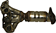 18258 Front Catalytic Converter, 2.5L, 4Cyl, Federal EPA Standard, 46-State Legal (Cannot ship to CA, CO, NY or ME), Standard Series