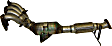 18267 Front Catalytic Converter, Federal EPA Standard, 46-State Legal (Cannot ship to CA, CO, NY or ME), Standard Series