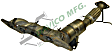 18267 Front Catalytic Converter, Federal EPA Standard, 46-State Legal (Cannot ship to CA, CO, NY or ME), Standard Series