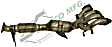 18267 Front Catalytic Converter, Federal EPA Standard, 46-State Legal (Cannot ship to CA, CO, NY or ME), Standard Series