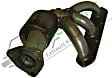 18271 Front, Passenger Side Catalytic Converter, Federal EPA Standard, 46-State Legal (Cannot ship to CA, CO, NY or ME), Standard Series, Direct Fit
