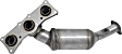 18272 Rear Catalytic Converter, 3.0L, 6Cyl, Federal EPA Standard, 46-State Legal (Cannot ship to CA, CO, NY or ME), Standard Series, Direct Fit