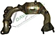 18292 Front, Driver Side Catalytic Converter, 3.0L, 6Cyl, Federal EPA Standard, 46-State Legal (Cannot ship to CA, CO, NY or ME), Exact Fit Series, Direct Fit