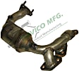 18292 Front, Driver Side Catalytic Converter, 3.0L, 6Cyl, Federal EPA Standard, 46-State Legal (Cannot ship to CA, CO, NY or ME), Exact Fit Series, Direct Fit