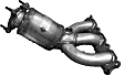 18293 Passenger Side Catalytic Converter, 3.2L, 6Cyl, Federal EPA Standard, 46-State Legal (Cannot ship to CA, CO, NY or ME), Exact Fit Series, Direct Fit