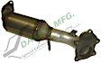 18294 Front, Rearward Catalytic Converter, Federal EPA Standard, 46-State Legal (Cannot ship to CA, CO, NY or ME), Exact Fit Series, Direct Fit