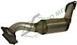 18294 Front, Rearward Catalytic Converter, Federal EPA Standard, 46-State Legal (Cannot ship to CA, CO, NY or ME), Exact Fit Series, Direct Fit