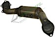 18294 Front, Rearward Catalytic Converter, Federal EPA Standard, 46-State Legal (Cannot ship to CA, CO, NY or ME), Exact Fit Series, Direct Fit