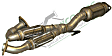 18316 Rear Catalytic Converter, 3.5L, 6Cyl, Federal EPA Standard, 46-State Legal (Cannot ship to CA, CO, NY or ME), Exact Fit Series, Direct Fit