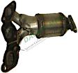 18322 Front, Passenger Side Catalytic Converter, 3.0L, 6Cyl, Federal EPA Standard, 46-State Legal (Cannot ship to CA, CO, NY or ME), Exact Fit Series, Direct Fit