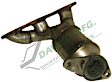 18322 Front, Passenger Side Catalytic Converter, 3.0L, 6Cyl, Federal EPA Standard, 46-State Legal (Cannot ship to CA, CO, NY or ME), Exact Fit Series, Direct Fit