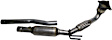 18376 Center Catalytic Converter, 2.0L, 4Cyl, Federal EPA Standard, 46-State Legal (Cannot ship to CA, CO, NY or ME), Exact Fit Series, Direct Fit