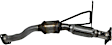 18378 Rear Catalytic Converter, 2.4L, 5Cyl, Federal EPA Standard, 46-State Legal (Cannot ship to CA, CO, NY or ME), Exact Fit Series, Direct Fit