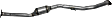 18478 Rear Catalytic Converter, 2.5L, 4Cyl, Federal EPA Standard, 46-State Legal (Cannot ship to CA, CO, NY or ME), Exact Fit Series