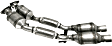 18509 Front, Center Catalytic Converter, 3.6L, 6Cyl, Federal EPA Standard, 46-State Legal (Cannot ship to CA, CO, NY or ME), Exact Fit Series, Direct Fit