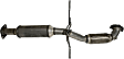 18533 Rear Catalytic Converter, 2.5L, 5Cyl, Federal EPA Standard, 46-State Legal (Cannot ship to CA, CO, NY or ME), Exact Fit Series, Direct Fit