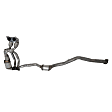 18560 Front, Center Catalytic Converter, Federal EPA Standard, 46-State Legal (Cannot ship to CA, CO, NY or ME), Exact Fit Series, Direct Fit