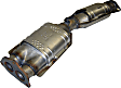 2003 Ford Explorer Sport Trac - Rear Catalytic Converter, 6 Cyl 4.0L, Federal EPA Standard, 46-State Legal (Cannot ship to CA, CO, NY or ME), Eng Vin: E, With O2 In Center, Standard Series