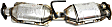 2003 Ford Explorer Sport Trac - Rear Catalytic Converter, 6 Cyl 4.0L, Federal EPA Standard, 46-State Legal (Cannot ship to CA, CO, NY or ME), Eng Vin: E, With O2 In Center, Standard Series