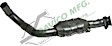 190171 Front, Driver Side Catalytic Converter, Federal EPA Standard, 46-State Legal (Cannot ship to CA, CO, NY or ME), Standard Series, Direct Fit