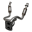 19017 Front Catalytic Converter, Federal EPA Standard, 46-State Legal (Cannot ship to CA, CO, NY or ME), Standard Series, Direct Fit