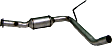 190872 Front, Passenger Side Catalytic Converter, 4.6L, 8Cyl, Federal EPA Standard, 46-State Legal (Cannot ship to CA, CO, NY or ME), Exact Fit Series, Direct Fit