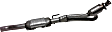 2002 Dodge Dakota - Front, Passenger Side Catalytic Converter, 3.9L 6Cyl, Federal EPA Standard, 46-State Legal (Cannot ship to CA, CO, NY or ME),  Y Pipe With 3 Converters, RWD, Exact Fit Series