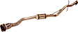 1999 Pontiac Montana - Rear Catalytic Converter, 3.4L 6Cyl, Federal EPA Standard, 46-State Legal (Cannot ship to CA, CO, NY or ME), Exact Fit Series
