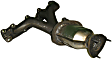 19212 Front Catalytic Converter, Federal EPA Standard, 46-State Legal (Cannot ship to CA, CO, NY or ME), Exact Fit Series, Direct Fit