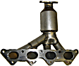 19215 Front Catalytic Converter, 2.4L, 4Cyl, Federal EPA Standard, 46-State Legal (Cannot ship to CA, CO, NY or ME), Exact Fit Series, Direct Fit