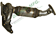 19242 Front Catalytic Converter, Federal EPA Standard, 46-State Legal (Cannot ship to CA, CO, NY or ME), Exact Fit Series, Direct Fit
