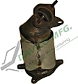 19243 Front, Driver Side Catalytic Converter, Federal EPA Standard, 46-State Legal (Cannot ship to CA, CO, NY or ME), Exact Fit Series, Direct Fit