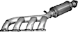 19249 Front, Passenger Side Catalytic Converter, 4.6L, 8Cyl, Federal EPA Standard, 46-State Legal (Cannot ship to CA, CO, NY or ME), Exact Fit Series, Direct Fit