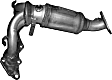 2008 Ford Escape - Front Catalytic Converter, 2.3L 4Cyl, Federal EPA Standard, 46-State Legal (Cannot ship to CA, CO, NY or ME), Manifold Converter, Exact Fit Series