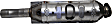 19257 Center Catalytic Converter, 6.8L, 10Cyl, Federal EPA Standard, 46-State Legal (Cannot ship to CA, CO, NY or ME), Exact Fit Series, Direct Fit