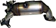 19262 Passenger Side Catalytic Converter, 2.7L, 6Cyl, Federal EPA Standard, 46-State Legal (Cannot ship to CA, CO, NY or ME), Exact Fit Series, Direct Fit