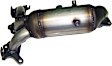 19263 Driver Side Catalytic Converter, 2.7L, 6Cyl, Federal EPA Standard, 46-State Legal (Cannot ship to CA, CO, NY or ME), Exact Fit Series, Direct Fit