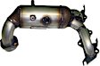 19263 Driver Side Catalytic Converter, 2.7L, 6Cyl, Federal EPA Standard, 46-State Legal (Cannot ship to CA, CO, NY or ME), Exact Fit Series, Direct Fit