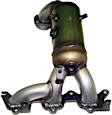 19263 Driver Side Catalytic Converter, 2.7L, 6Cyl, Federal EPA Standard, 46-State Legal (Cannot ship to CA, CO, NY or ME), Exact Fit Series, Direct Fit