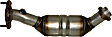 19269 Front, Driver Side Catalytic Converter, Federal EPA Standard, 46-State Legal (Cannot ship to CA, CO, NY or ME), Exact Fit Series, Direct Fit