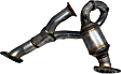 19314 Passenger Side Catalytic Converter, 3.6L, 6Cyl, Federal EPA Standard, 46-State Legal (Cannot ship to CA, CO, NY or ME), Exact Fit Series, Direct Fit