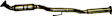 2010 GMC Savana 3500 - Passenger Side Catalytic Converter, 4.8L 8Cyl, Federal EPA Standard, 46-State Legal (Cannot ship to CA, CO, NY or ME), Standard Series