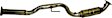 2010 GMC Savana 3500 - Passenger Side Catalytic Converter, 4.8L 8Cyl, Federal EPA Standard, 46-State Legal (Cannot ship to CA, CO, NY or ME), Standard Series