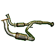 19371 Front Catalytic Converter, 6.0L, 8Cyl, Federal EPA Standard, 46-State Legal (Cannot ship to CA, CO, NY or ME), OE Replacement Series, Direct Fit